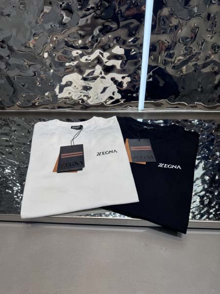 2025年10月26日入荷秋冬新作ZEGNA半袖Tシャツ高級...