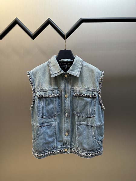 2025年10月28日秋冬新作Chanelデニムのベスト高品...