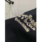 2025年10月30日秋冬新作Chrome heartstシャツ高品質人気商品/LDF工場