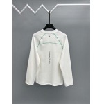 2025年10月30日秋冬新作Miu miu長袖Tシャツ高品質人気商品/LDF工場