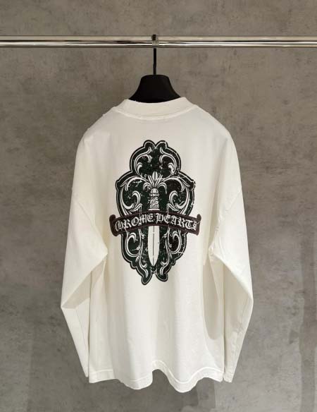 2025年11月3日秋冬新作Chrome hearts長袖Tシャツ高品質人気商品/LDF工場