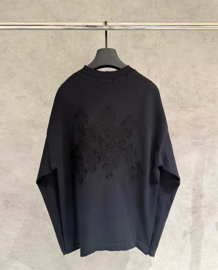 2025年11月3日秋冬新作Chrome hearts長袖Tシャツ高品質人気商品/LDF工場