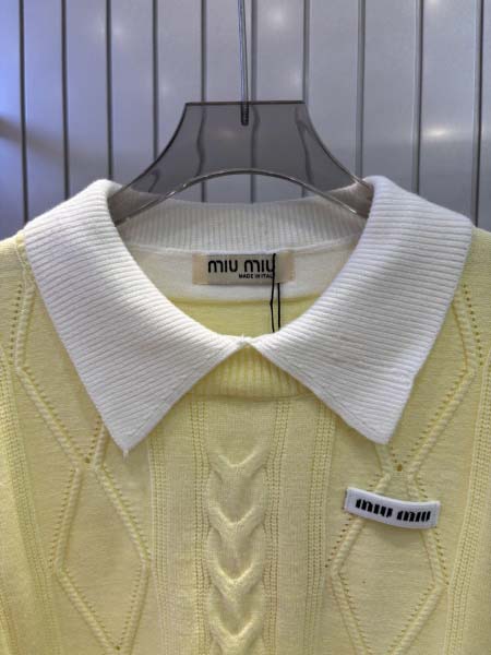 2025年11月18日入荷秋冬新作miumiu ニット/セーター ファッション/誕生日プレゼント/贈り物 can工場