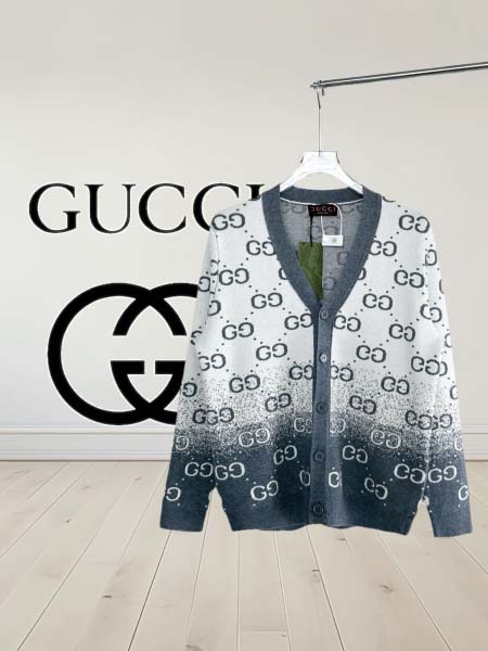 2025年11月11日秋冬新作Gucci ニットカーディガン...