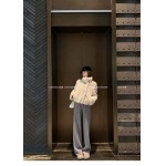 2025年11月18日入荷秋冬新作SAINT LAUREN* ミンクの羽毛の環境保護の毛皮の女の冬の短い金ですファッション/誕生日プレゼント/贈り物 can工場