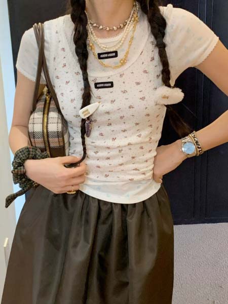 2025年11月24日入荷秋冬新作miumiuシャツファッシ...