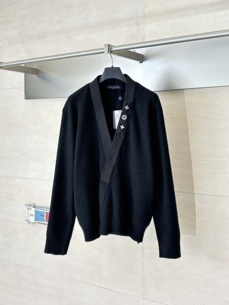 2025年11月30日秋冬新作ルイヴィトン ニットカーディガ...