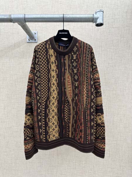 2025年11月30日秋冬新作ルイヴィトンニットのセーター高...