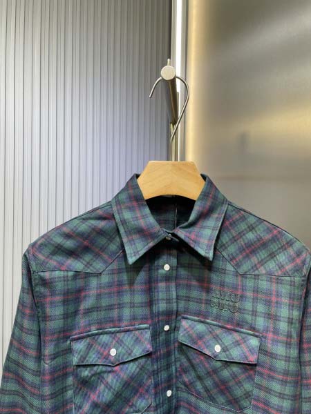 2025年12月1日秋冬新作 MIU MIUシャツ高品質人気商品/LDF工場