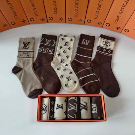 2025年12月10日入荷新品Louis Vuitton靴下ギフト/誕生日/記念品/アクセサリーkaka工場