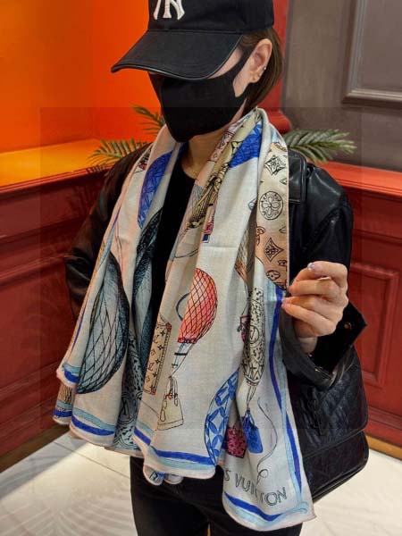 2025年12月10日入荷新品Louis Vuittonマフラーギフト/誕生日/記念品/アクセサリーkaka工場