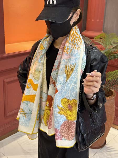 2025年12月10日入荷新品HERMESマフラーギフト/誕生日/記念品/アクセサリーkaka工場