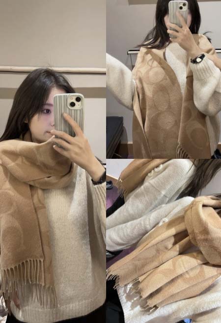 2025年12月11日入荷新品Coachマフラーギフト/誕生日/記念品/アクセサリーkaka工場