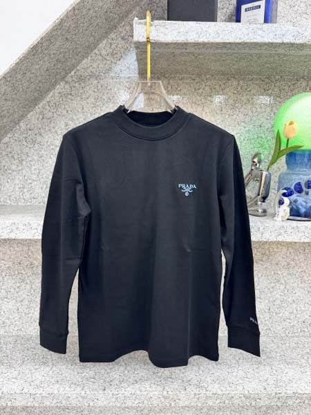 2025年12月12日入荷新作Prada長袖tシャツ/長袖tシャツ秋冬高品質/人気/限定版/Knt工場