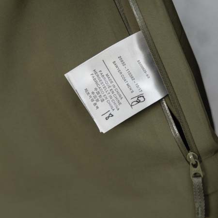 2025年11月19日秋冬新作ARCTERYXジャケット人気商品/XQY工場