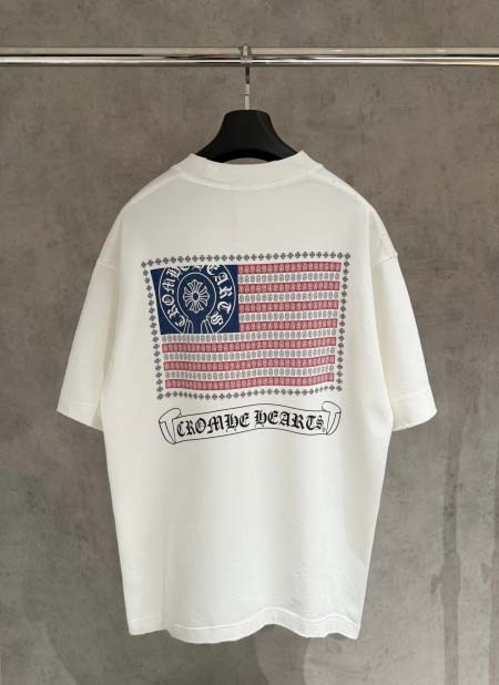 2025年12月23日秋冬新作Chrome Heartstシャツ高品質人気商品/XQY工場