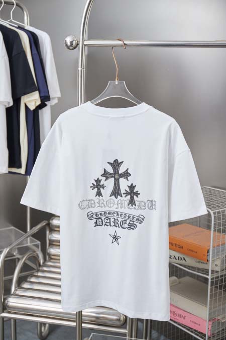 2025年12月24日入荷秋冬新作Chrome hearts半袖 tシャツ/XQY工場