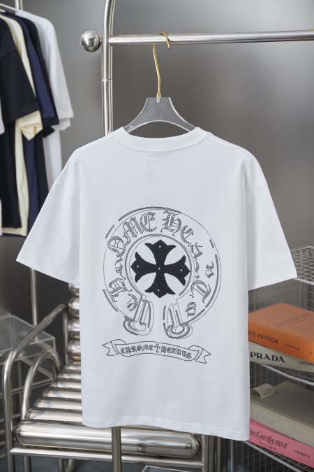 2025年12月24日入荷秋冬新作Chrome hearts半袖 tシャツ/XQY工場