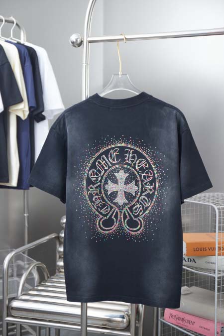 2025年12月24日入荷秋冬新作Chrome hearts半袖 tシャツ/XQY工場