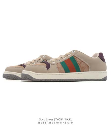 2025年12月新品（GUCCI） Screener人気 スニーカー男女兼用/誕生日プレゼント/XH工場
