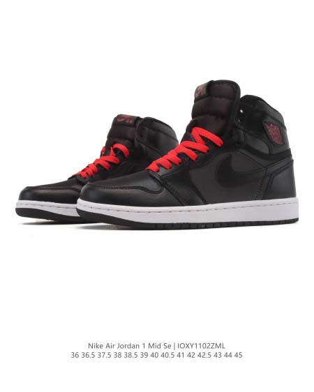 2025年12月新品（NIKE）AIR JORDAN 1 MID人気 スニーカー男女兼用/誕生日プレゼント/XH工場