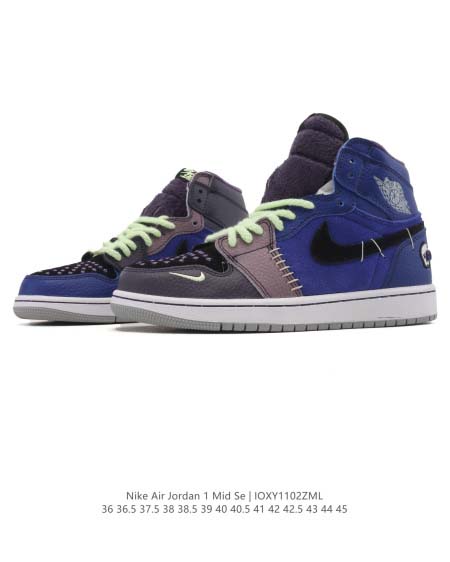 2025年12月新品（NIKE）AIR JORDAN 1 MID人気 スニーカー男女兼用/誕生日プレゼント/XH工場