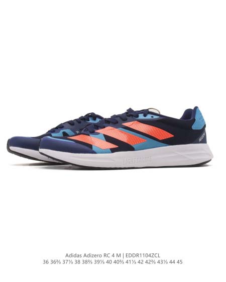 2025年12月新品Adidas Adizero RC 4人気 スニーカー男女兼用/誕生日プレゼント/XH工場