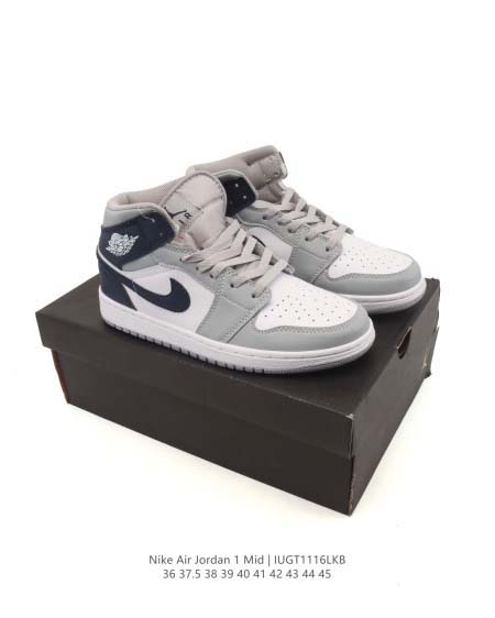 2025年12月25日入荷新品（NIKE）AIR JORDAN 1 MID人気 スニーカー男女兼用/誕生日プレゼント/XH工場