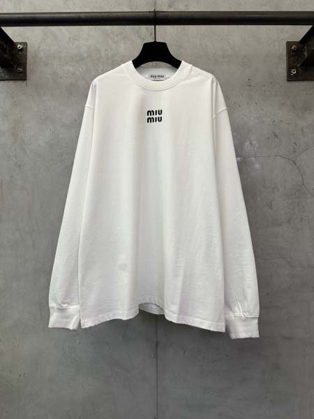 2025年12月4日秋冬新作miu miutシャツ高品質人気...