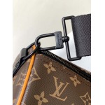 2025年12月9日入荷Louis Vuitton バッグM46703 45cm M46702 55cm Keepall Bandoulière 45 Monogram Macassar 45.0 x 27.0 x 20.0高品質新作/誕生