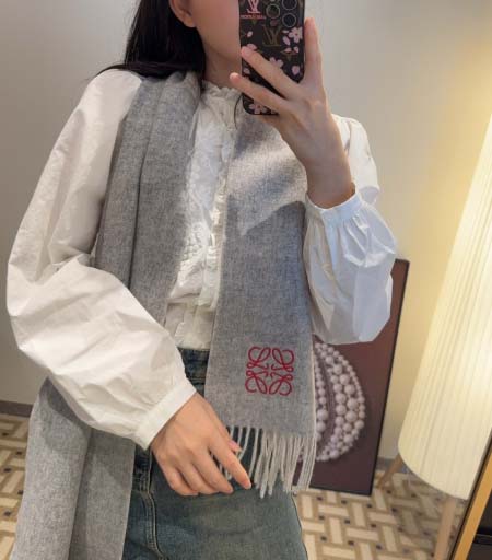 2025年12月11日入荷新品Loeweマフラーギフト/誕生...