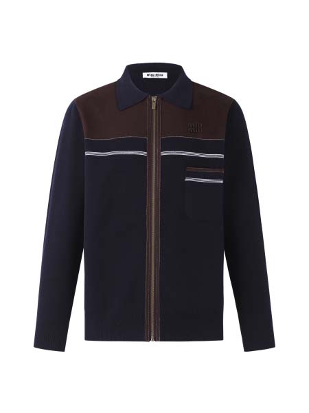 2025年11月17日秋冬新作 MIU MIUカーディガンの...