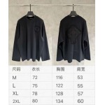 2025年11月18日秋冬新作Chrome heartstシャツ高品質人気商品/XQY工場