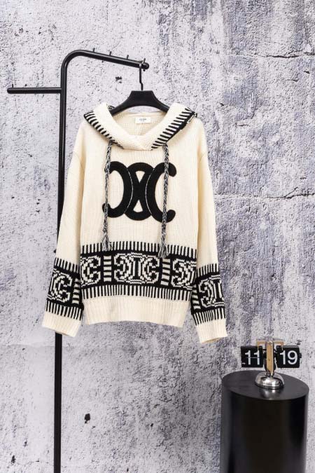 2025年11月19日秋冬新作Celineニットのセーター人...