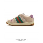 2025年12月新品（GUCCI） Screener人気 スニーカー男女兼用/誕生日プレゼント/XH工場