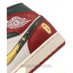 2025年12月新品（NIKE）AIR JORDAN 1 MID人気 スニーカー男女兼用/誕生日プレゼント/XH工場