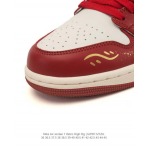 2025年12月新品（NIKE）AIR JORDAN 1 MID人気 スニーカー男女兼用/誕生日プレゼント/XH工場