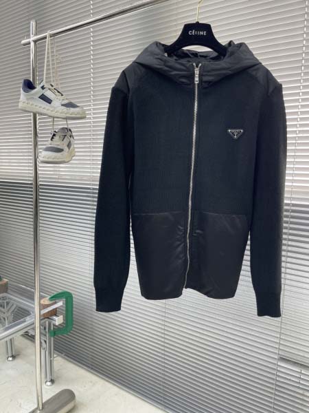 2025年12月29日秋冬新作PRADA ニットカーディガン...