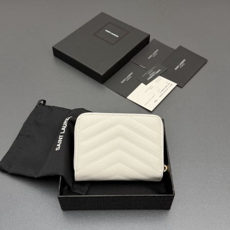 2026年1月12日新作高品質Saint Laurent財布w12×h10×d3cm     /GQ工場