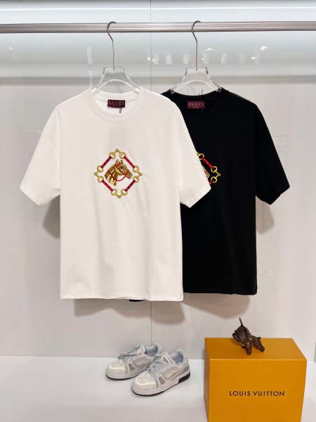 2026年1月14日新作GUCCI半袖 tシャツ高品質人気商品/誕生日プレゼント/FF工場