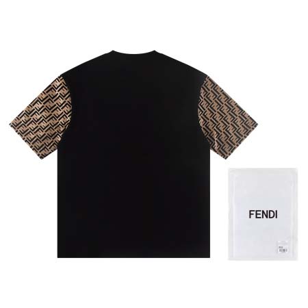 2026年1月19日新作FENDI半袖 tシャツ高品質人気商品/誕生日プレゼント/FF工場