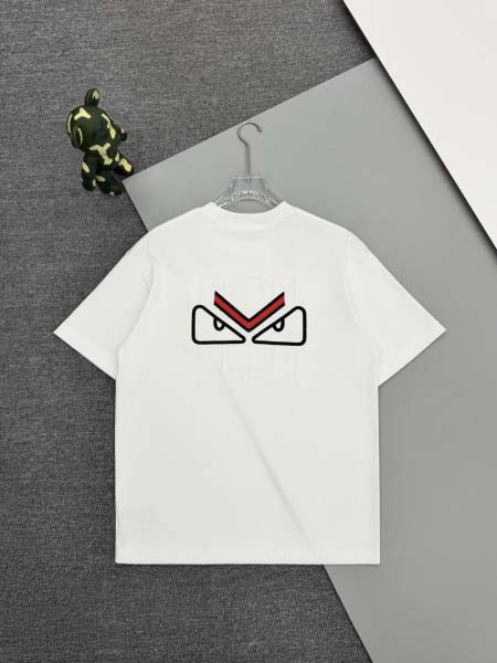 2026年1月19日新作FENDI半袖 tシャツ高品質人気商品/誕生日プレゼント/FF工場