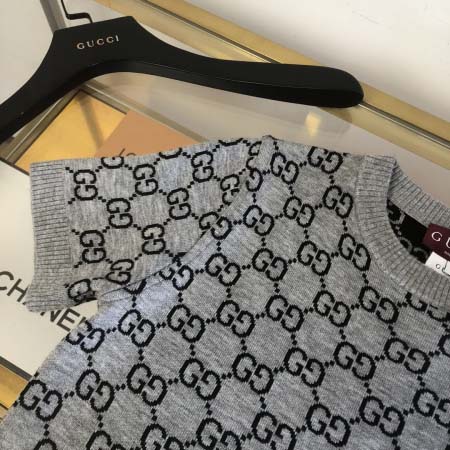 2026年1月20日新作Gucciニットの半袖高品質人気商品/誕生日プレゼント/FF工場