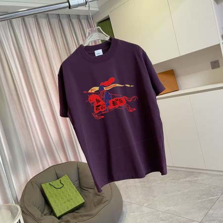 2026年1月22日新作Burberry半袖 tシャツ高品質人気商品/誕生日プレゼント/FF工場