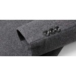 2026年1月4日Hermes新作秋冬のダッフルコートに厚手のロングスーツビジネス紳士人気商品/TY工場