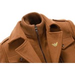 2026年1月4日新Amani作秋冬のダッフルコートに厚手のロングスーツビジネス紳士人気商品/TY工場