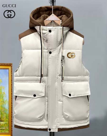 2026年1月9日GUCCI 新作 羽毛綿のベストJX工場