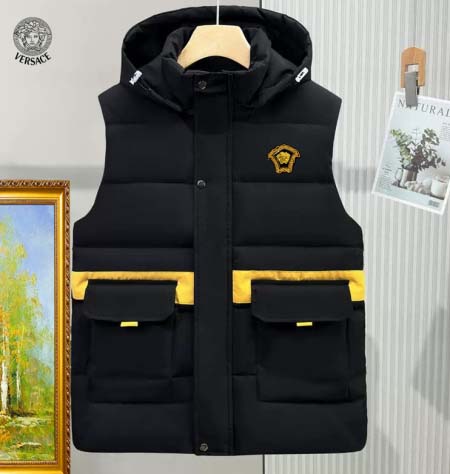 2026年1月9日VERSACE 新作 羽毛綿のベストJX工...