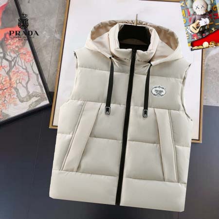 2026年1月9日 PRADA新作 羽毛綿のベストJX工場