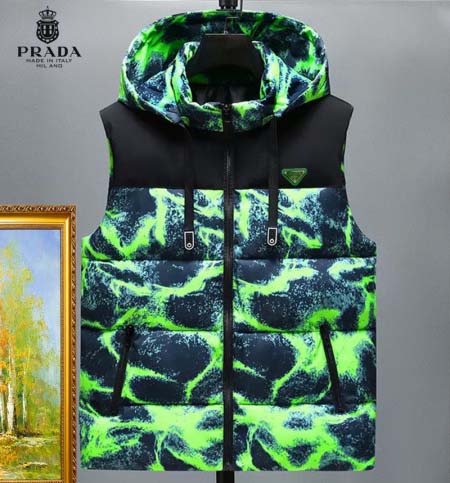 2026年1月9日PRADA 新作 羽毛綿のベストJX工場